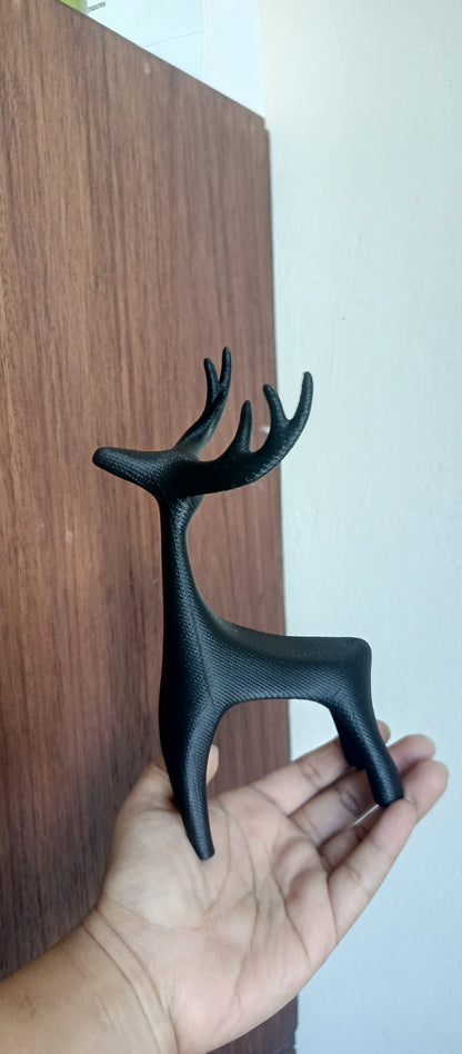Minimalist Deer Sculpture