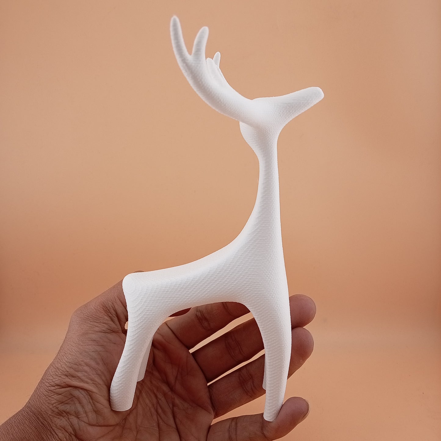 Minimalist Deer Sculpture