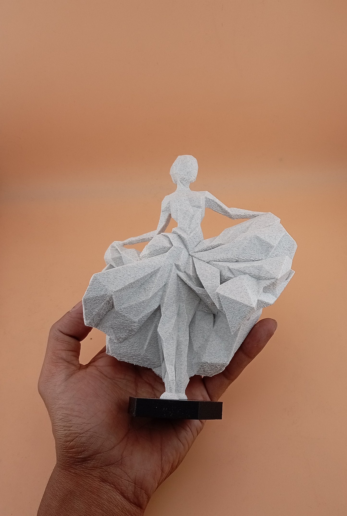 Geometric Ballerina Dancer