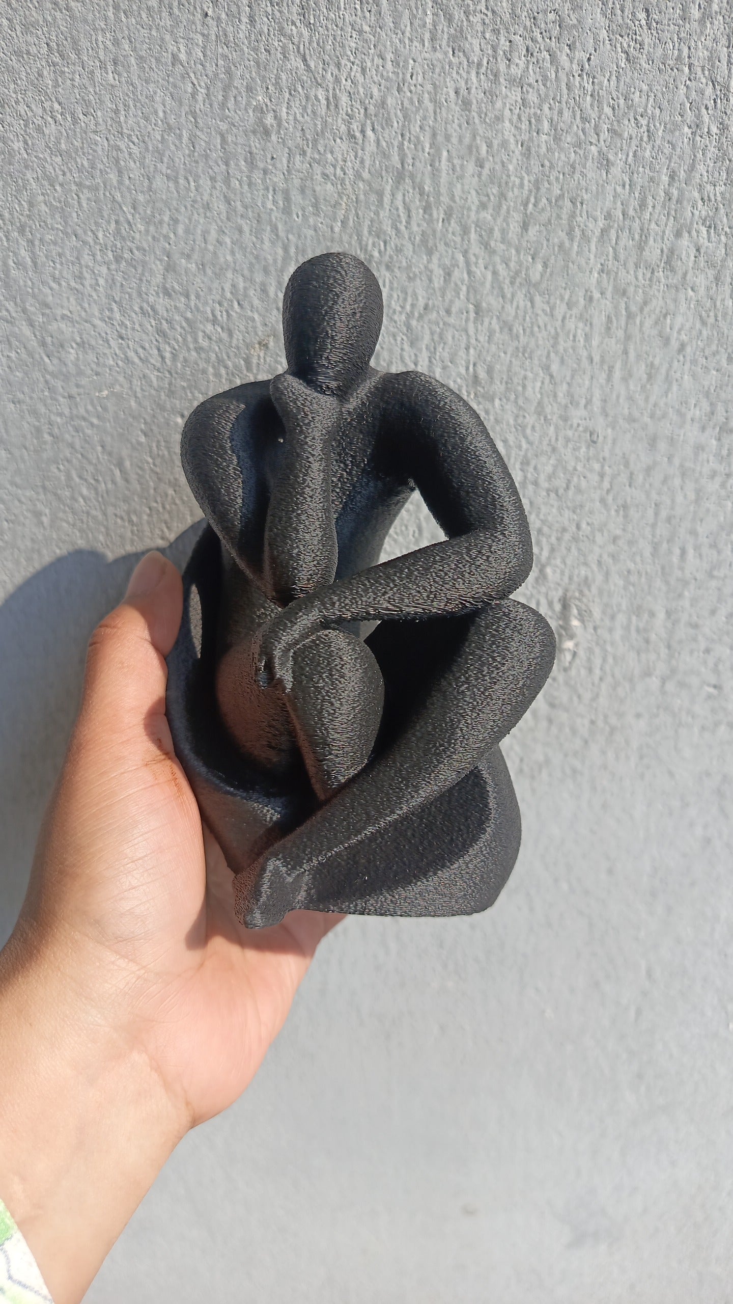 Minimalist Thinker Sculpture