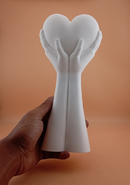 HeartHold Bloom Vase  (Only vase)