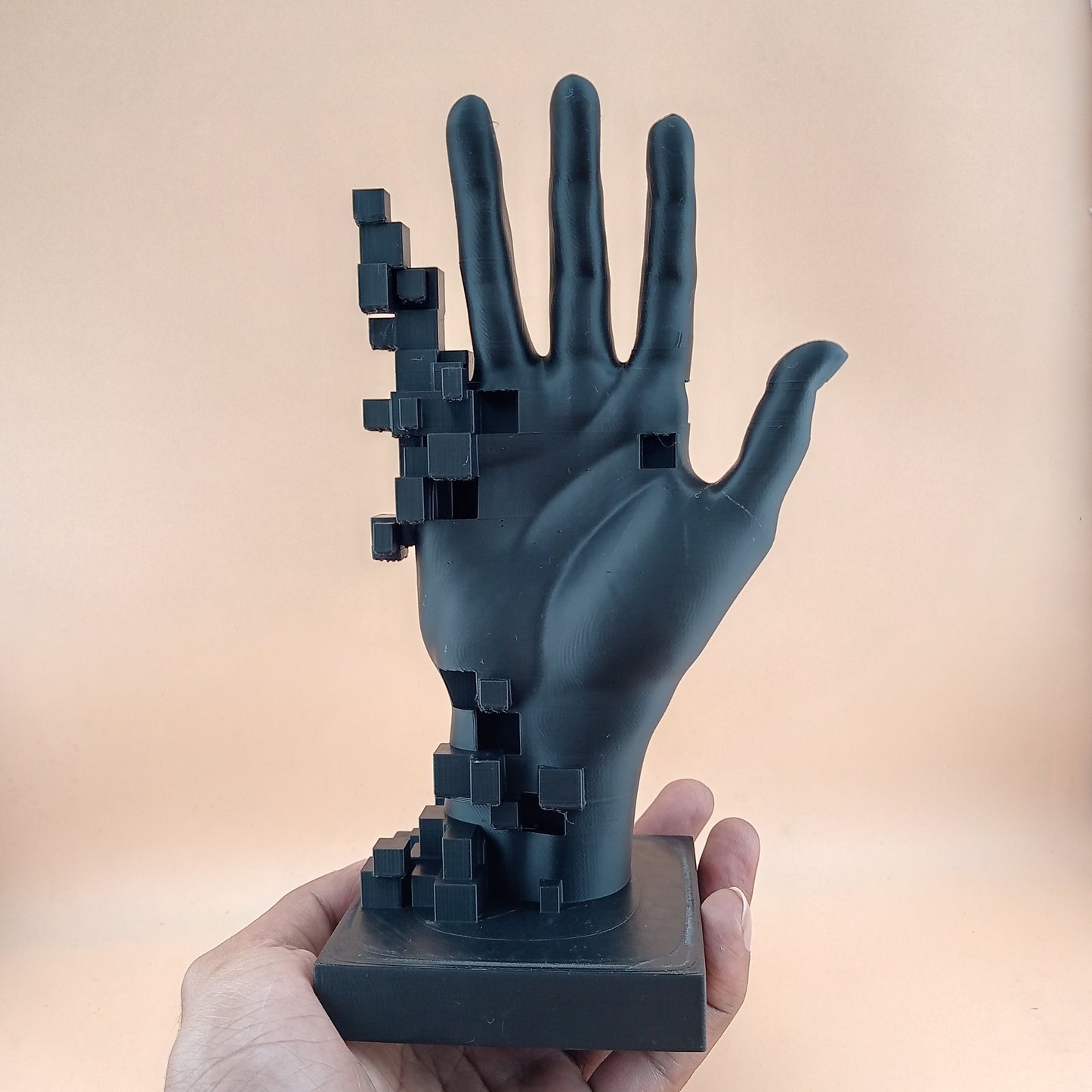 Pixelated Hand