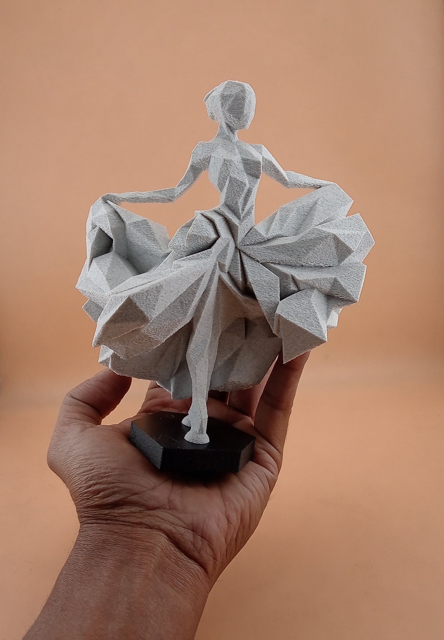 Geometric Ballerina Dancer