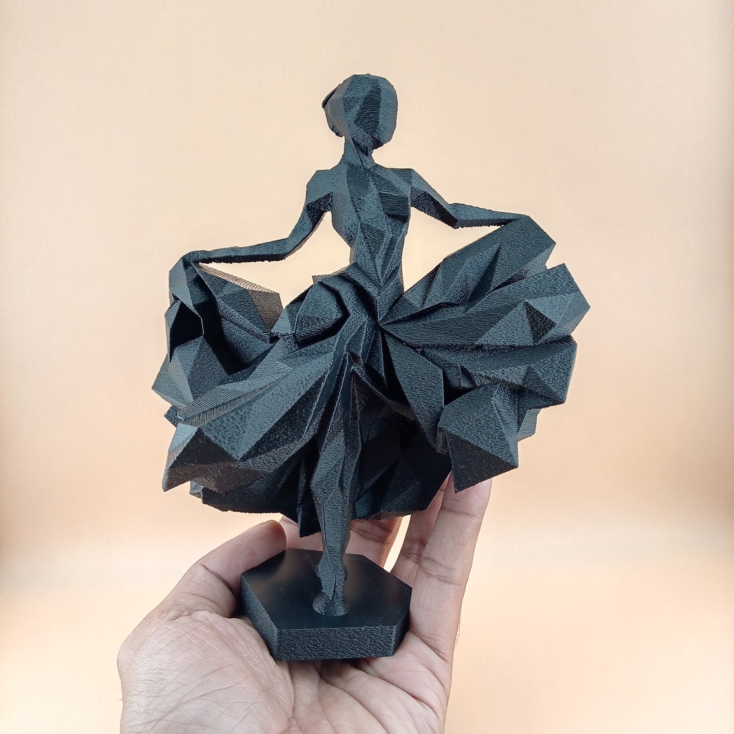 Geometric Ballerina Dancer