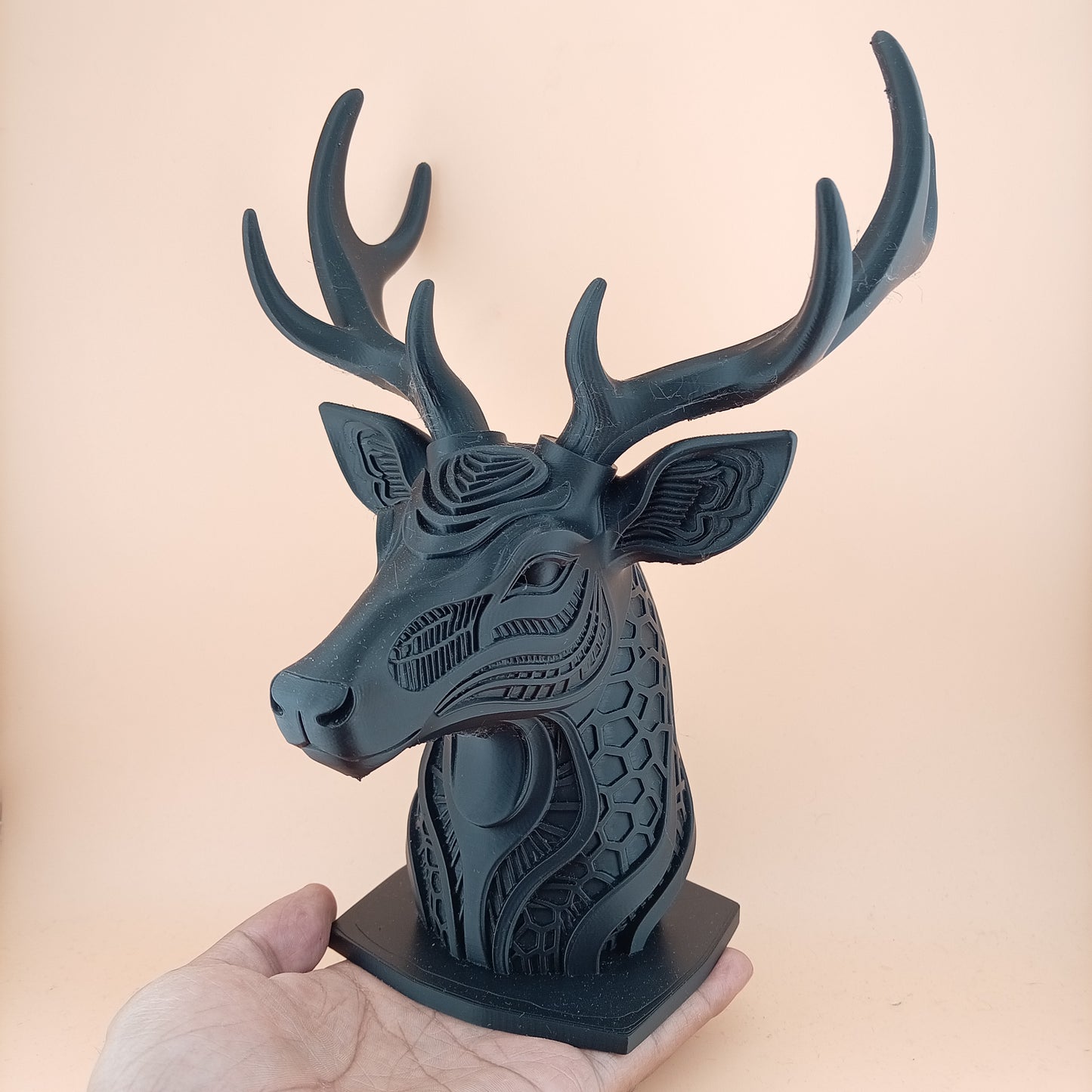 Deer Head Sculpture
