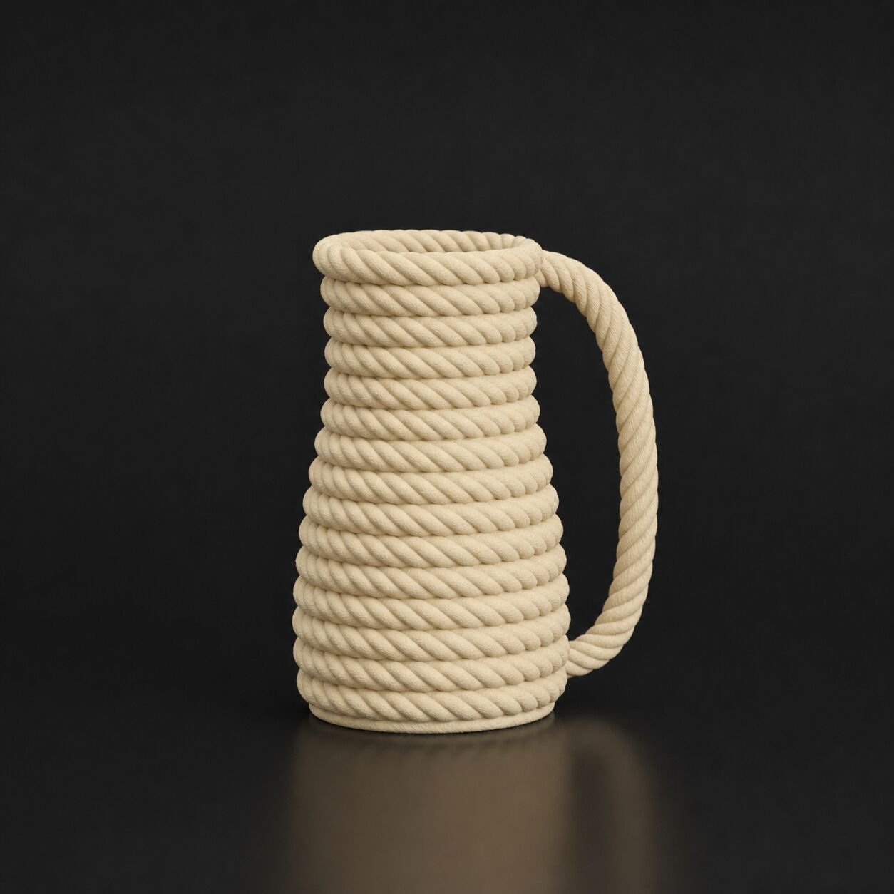 Rope Vase (only vase) Desert Tan