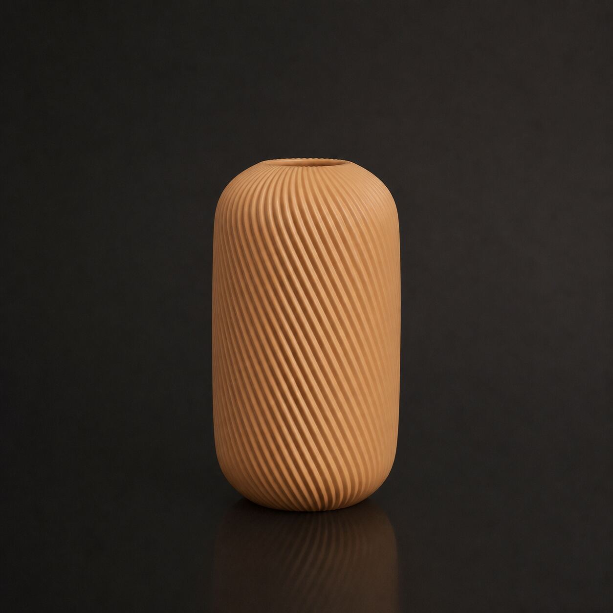 Rosella Vase Caramel