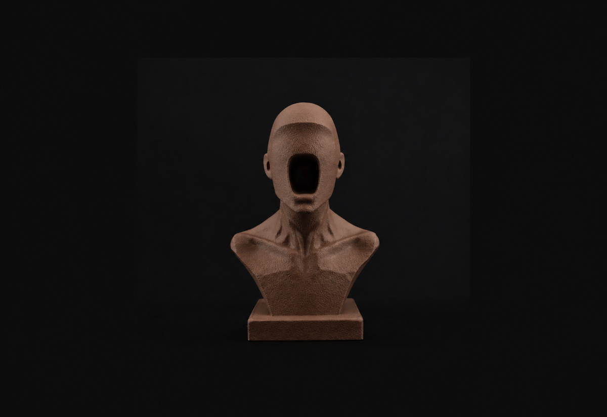 Scream in Brown finish
