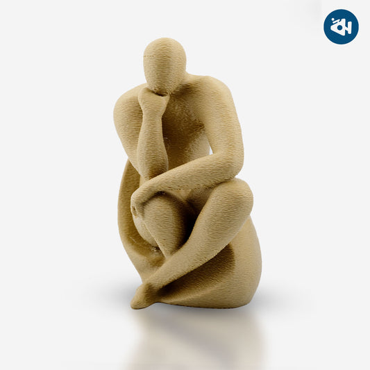 Minimalist Thinker Sculpture