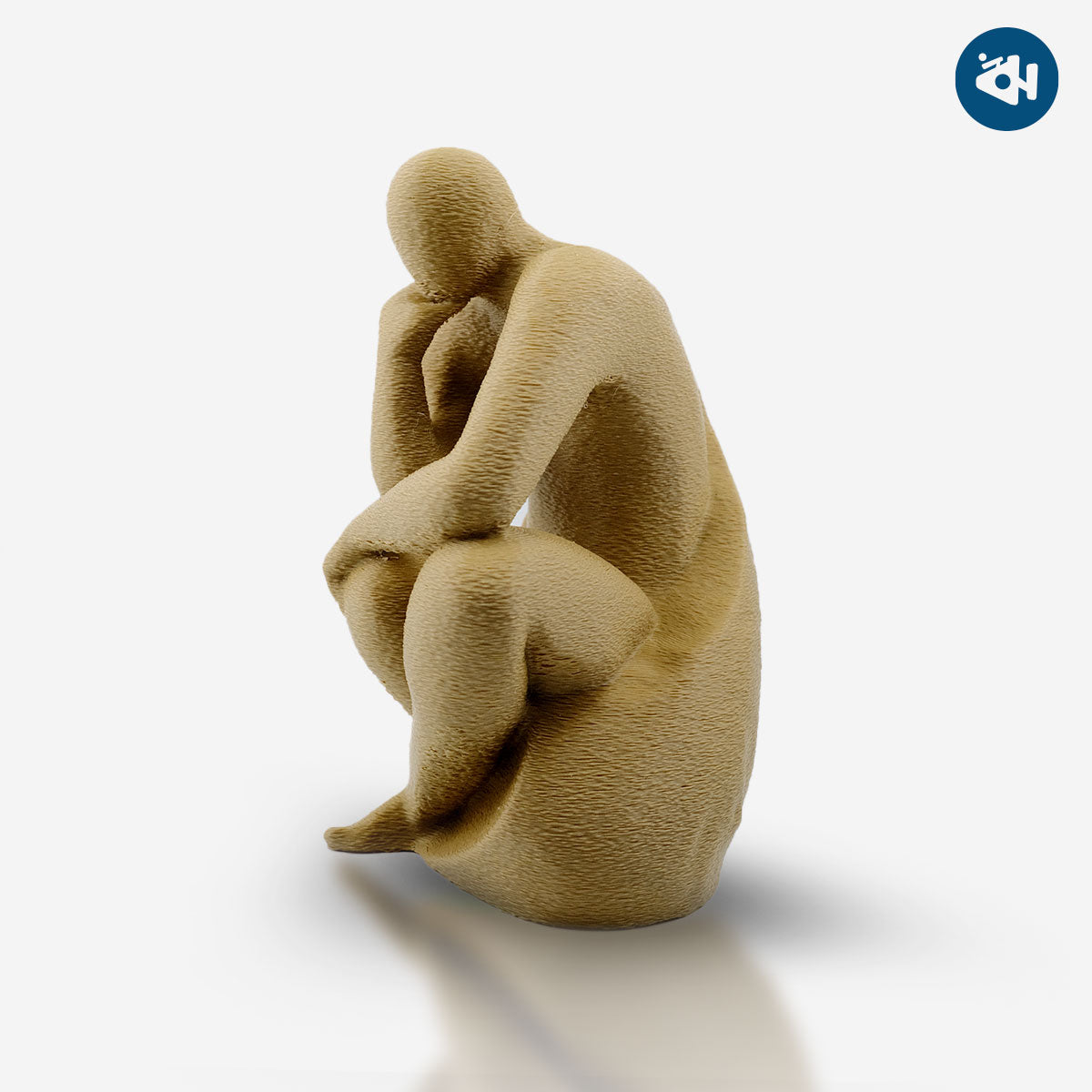 Minimalist Thinker Sculpture