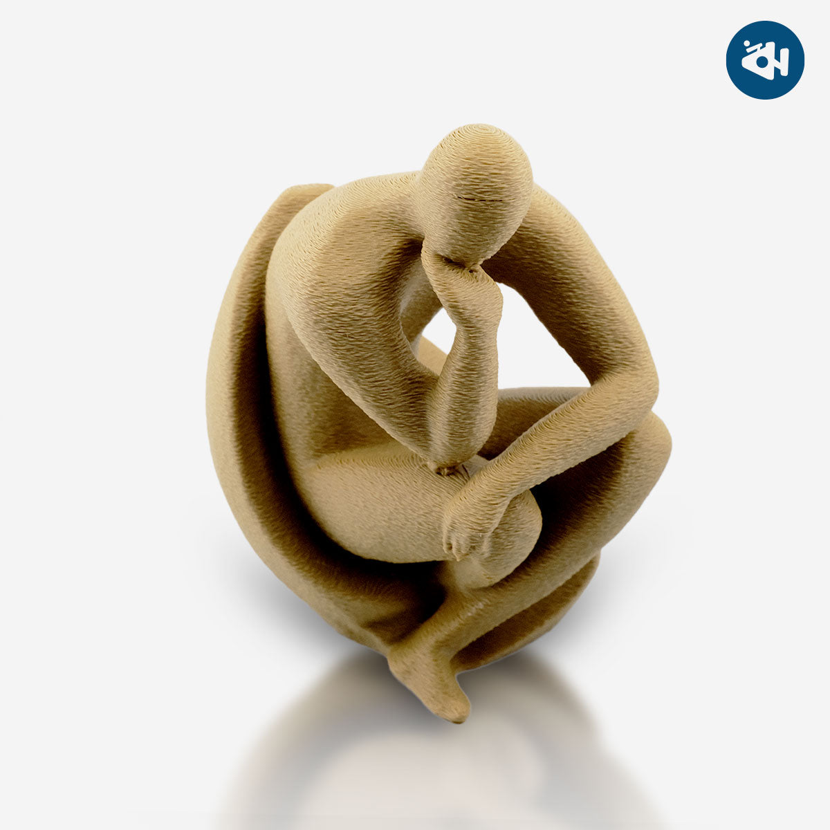 Minimalist Thinker Sculpture