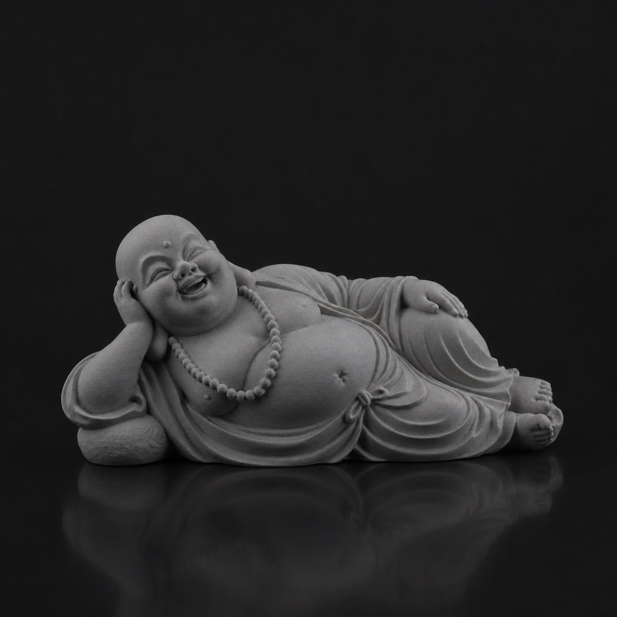 Serenity sculpture in Ashen Concrete finish