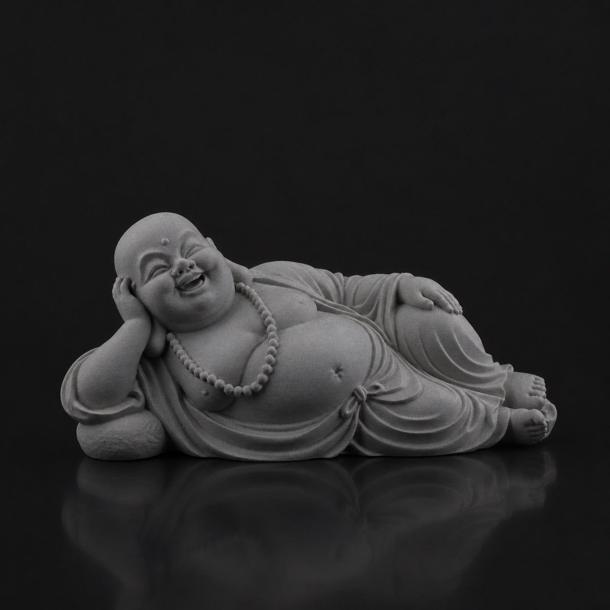 Serenity sculpture in Ashen Concrete finish