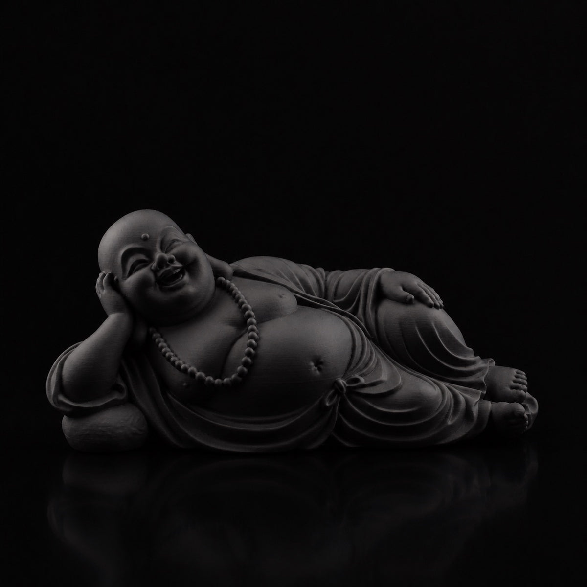 Serenity sculpture in Black finish
