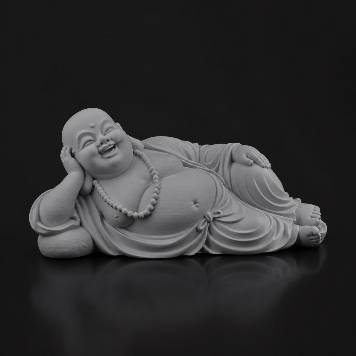 Serenity sculpture in Gray finish