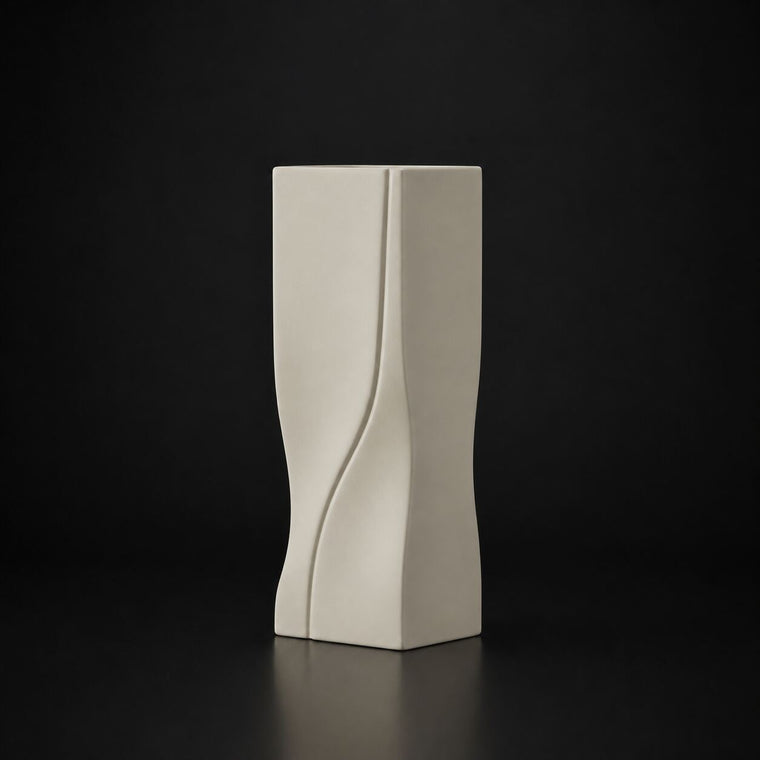 Shadow Vase (only vase) Bone White