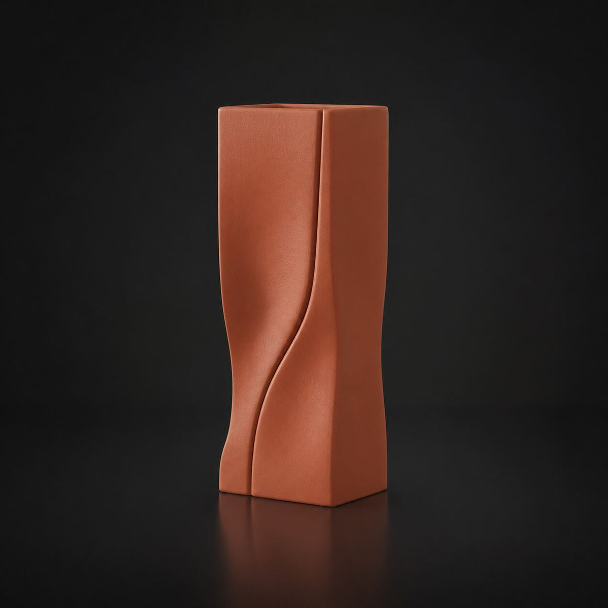 Shadow Vase Terracotta