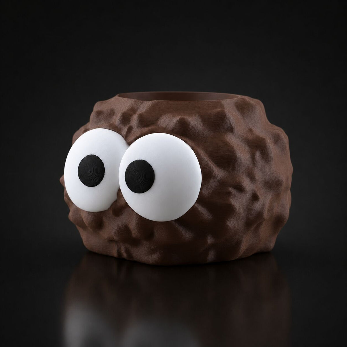 Soot Sprite Pen Holder in Cocoa Brown