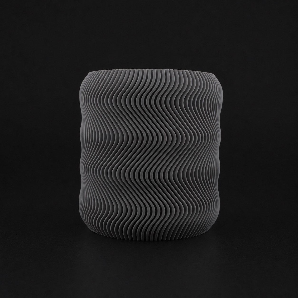 Swrill Planter Ashen Concrete