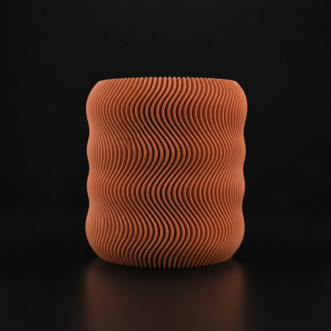 Swrill Planter Terracotta