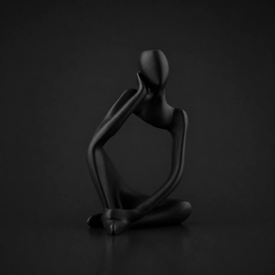 The Thinker - Black