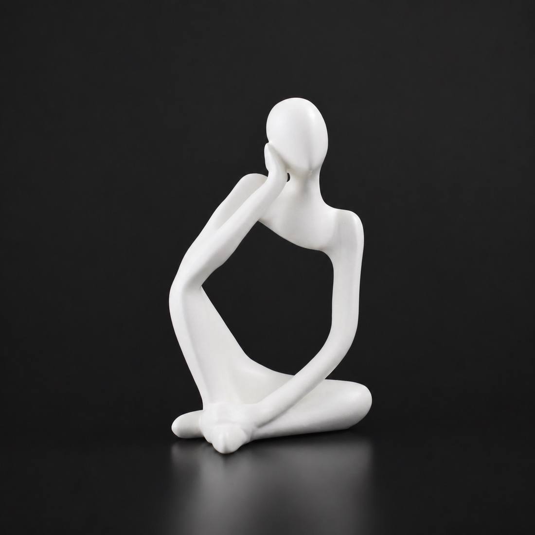 The Thinker - White