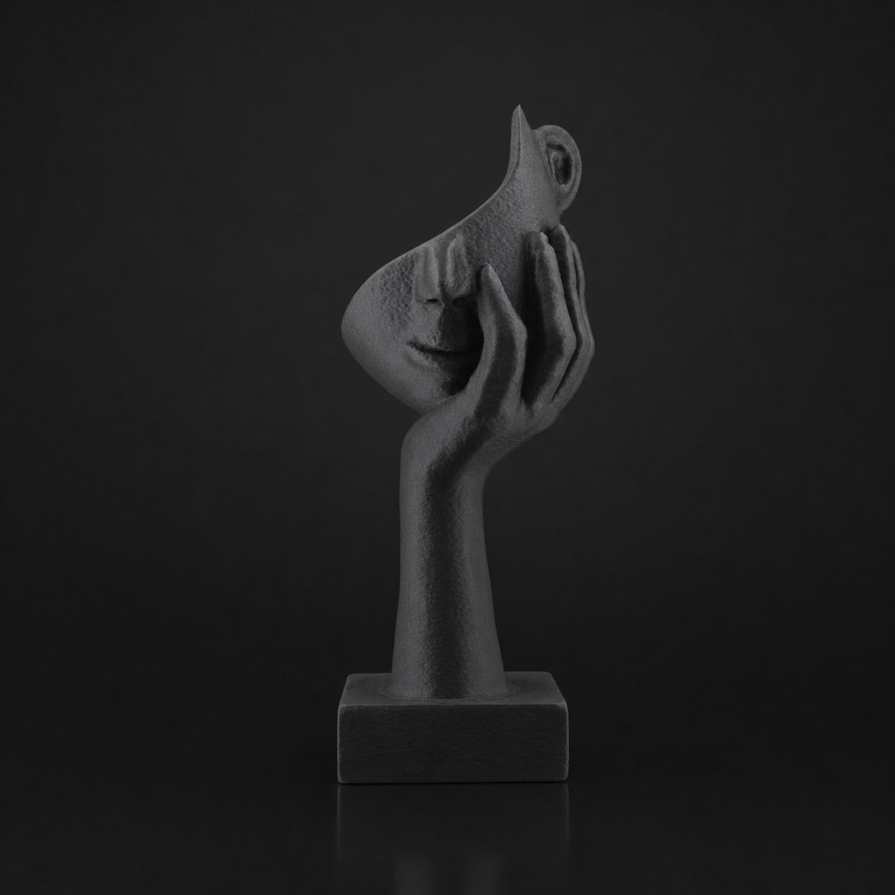 Thinker Mask ashen-concrete