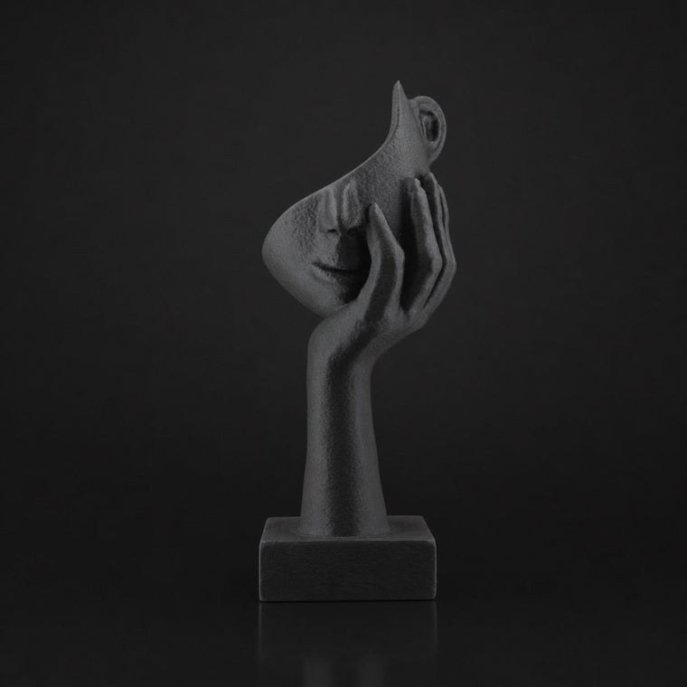 Thinker Mask ashen-concrete