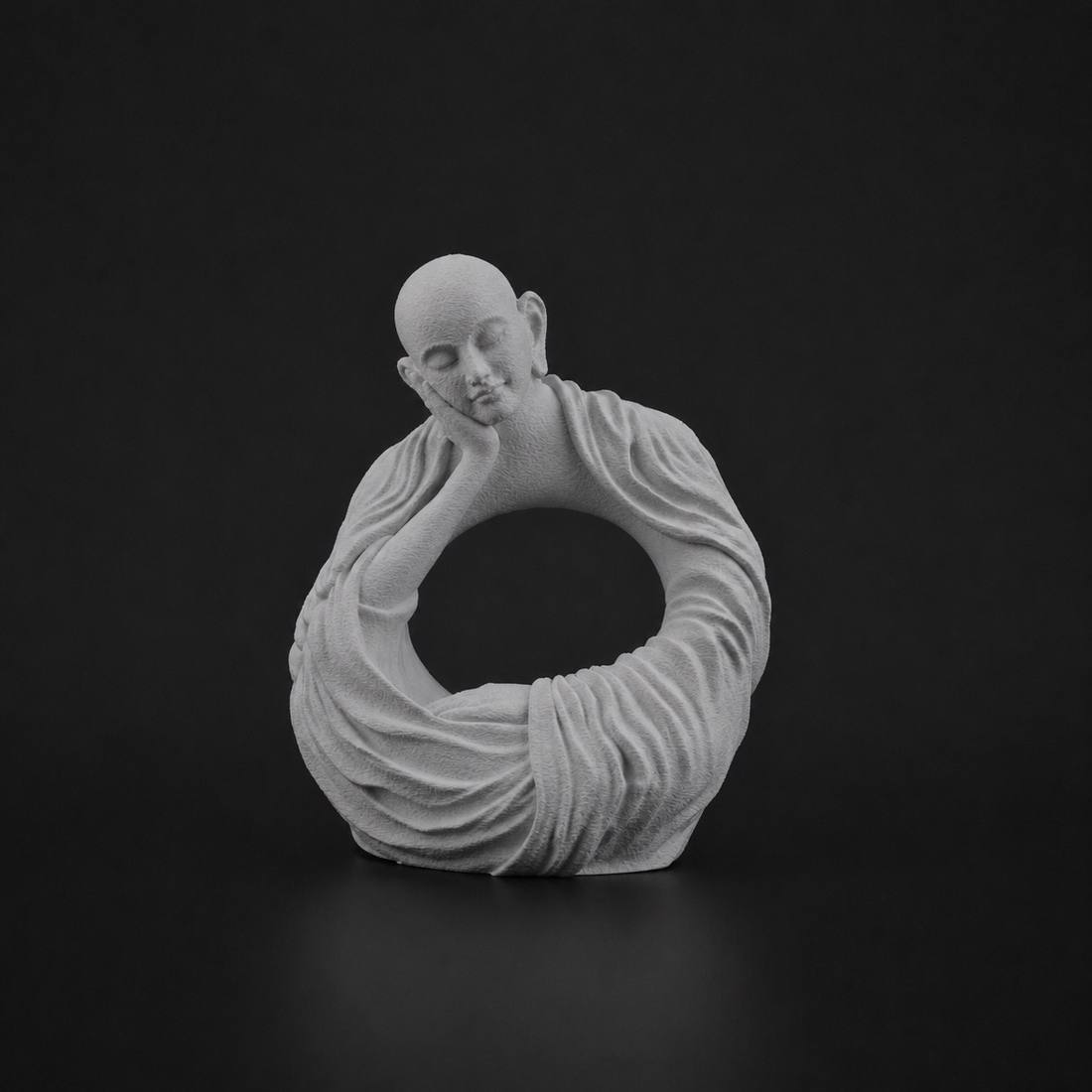Thinking Monk Gray