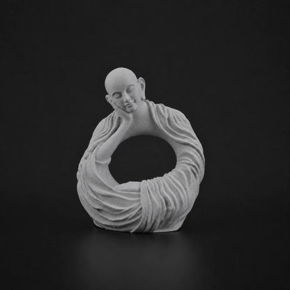 Thinking Monk Gray