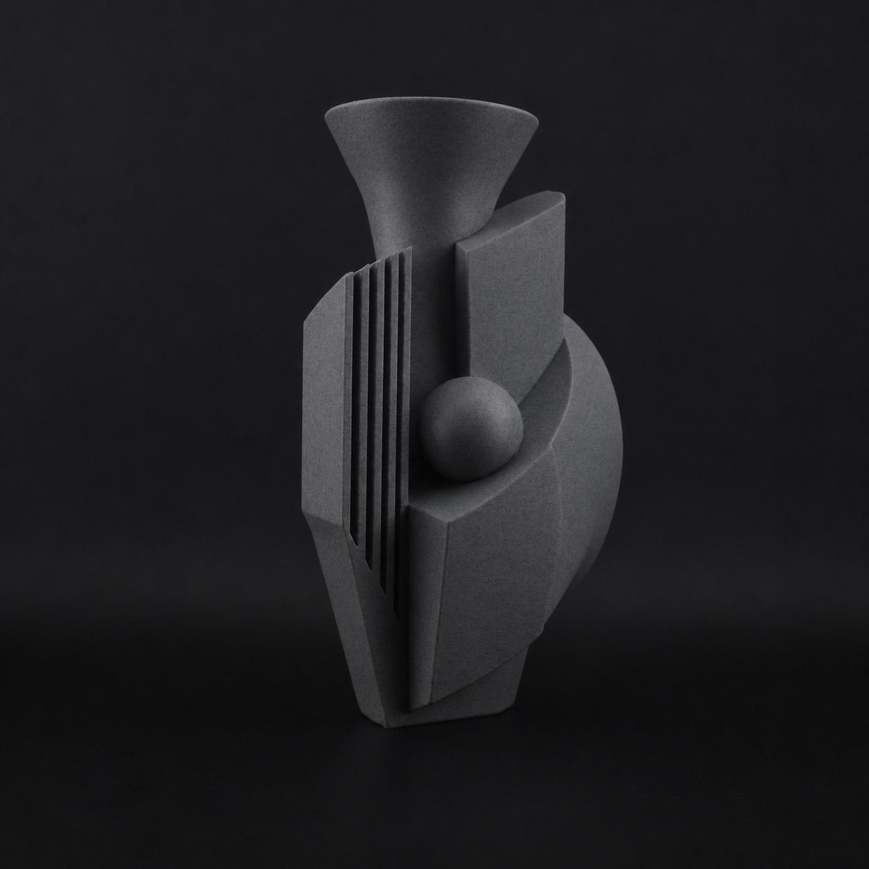 Utopian Vase Ashen Concrete
