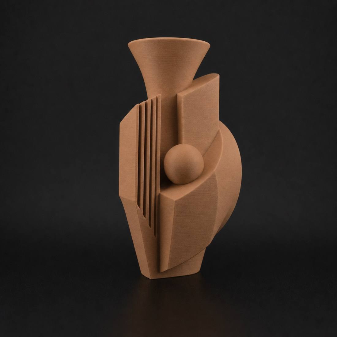 Utopian Vase Caramel