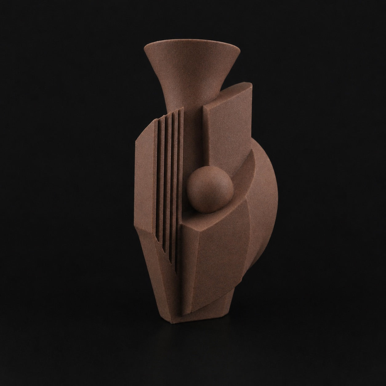 Utopian Vase Cocoa Brown