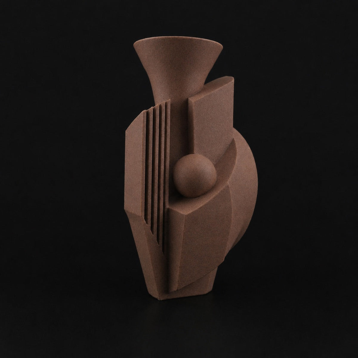 Utopian Vase Cocoa Brown