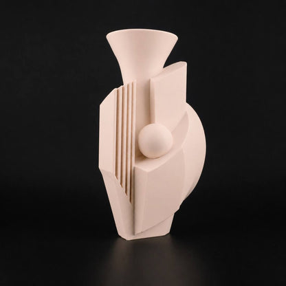 Utopian Vase Matte Beige
