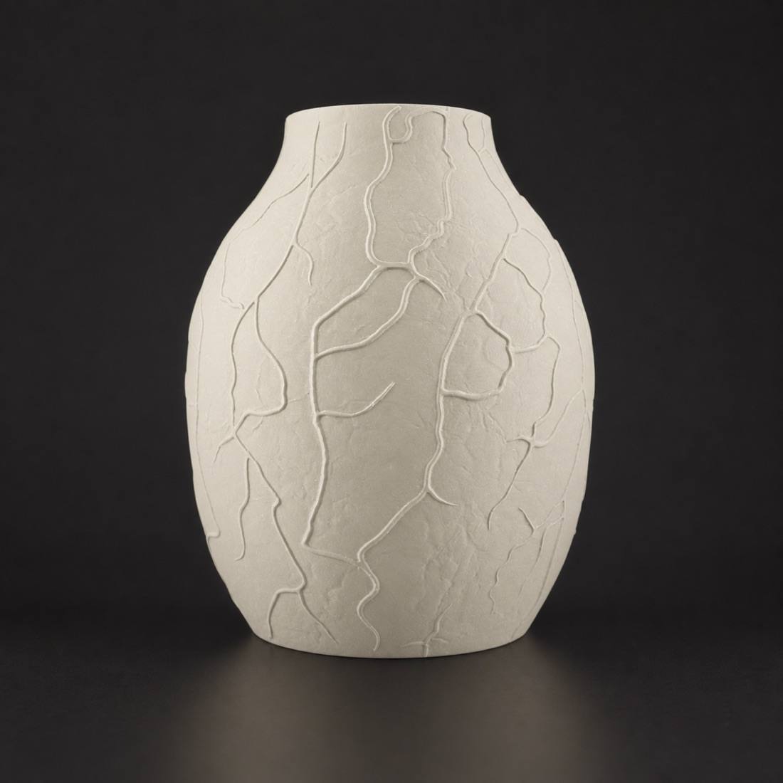 Veins Vase (only vase) Bone White