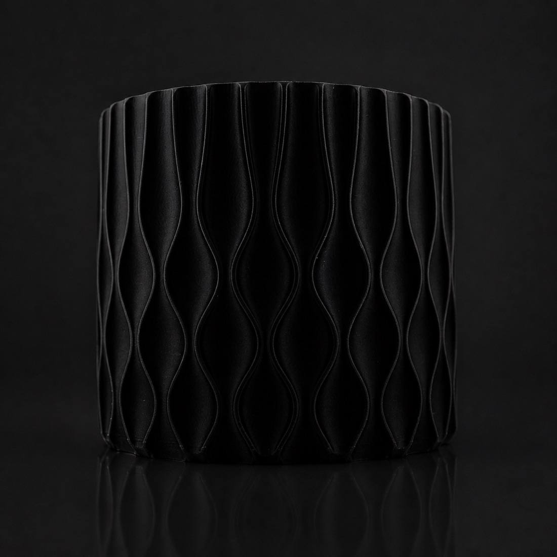 Wave Planter black
