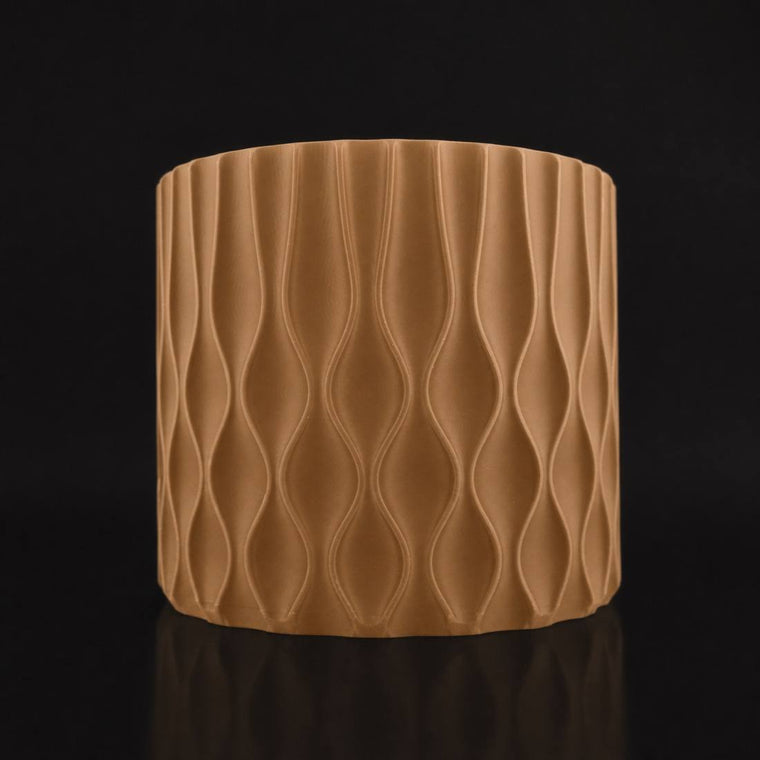 Wave Planter caramel