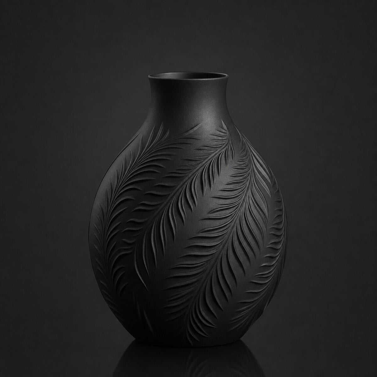 Wild Brandch Vase Black