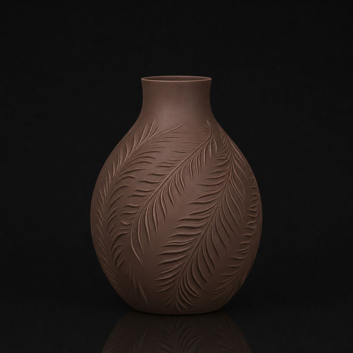 Wild Brandch Vase Cocoa Brown