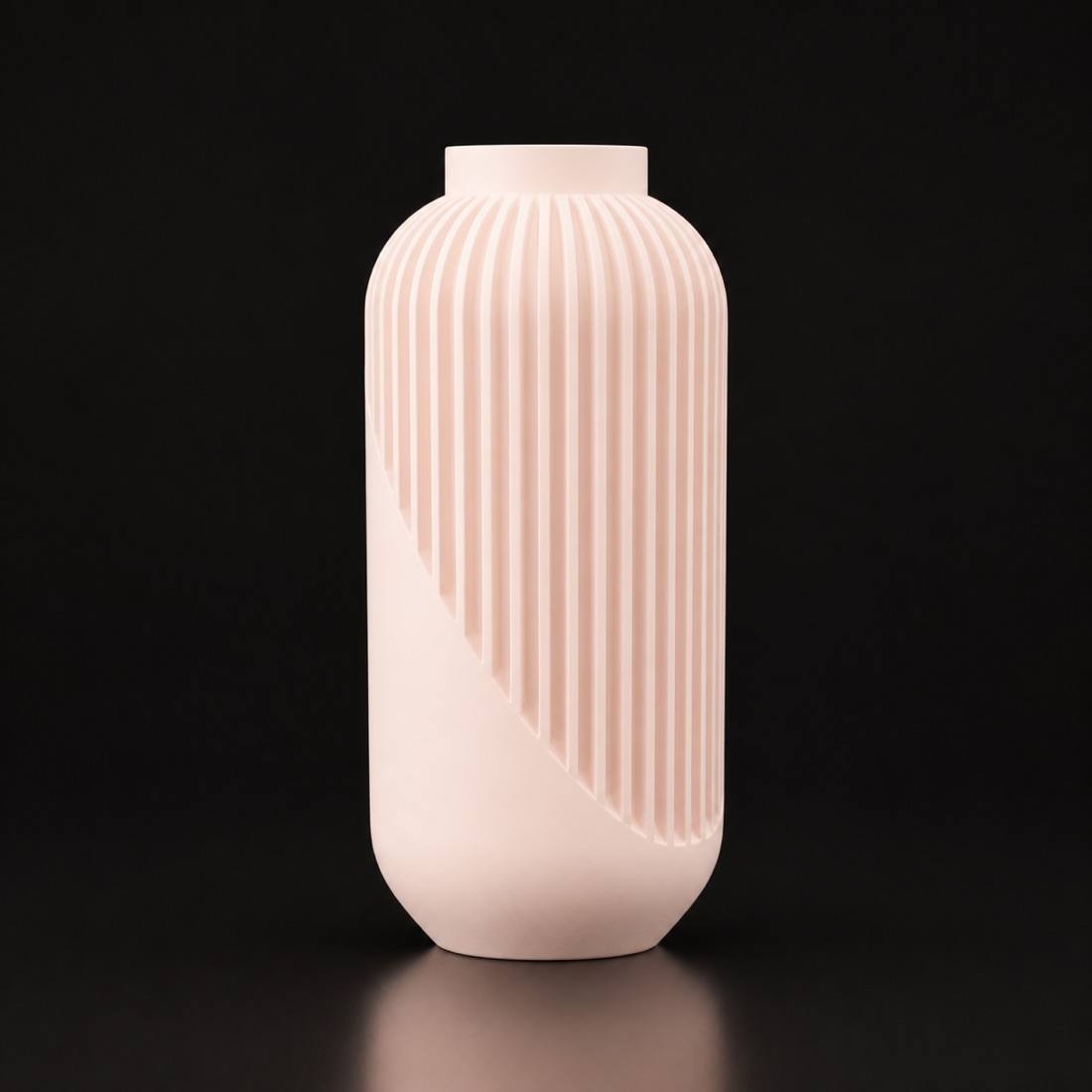 Yao Classic Bloom Vase Matte Beige
